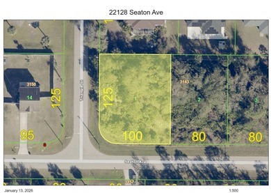 Port Charlotte Waterway Area Lot For Sale in Port Charlotte Florida