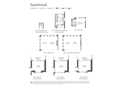 NORMANDY HOMES GENEVIEVE floor plan. Step into this stunning - photo 3