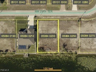 Cape Coral Lakes Area Lot For Sale in Cape Coral Florida