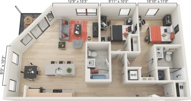 Welcome to your Portland Skyline view. Life at Daymark is about