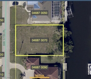 Cape Coral Lakes Area Lot For Sale in Cape Coral Florida