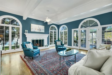 This exceptional Lowcountry home in Windmill Harbour offers an