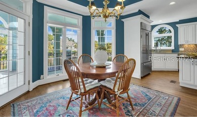 This exceptional Lowcountry home in Windmill Harbour offers an