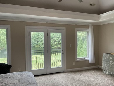 White all-brick 2-story contemporary home with front porch - photo 31