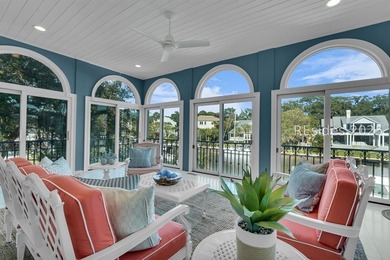 This exceptional Lowcountry home in Windmill Harbour offers an