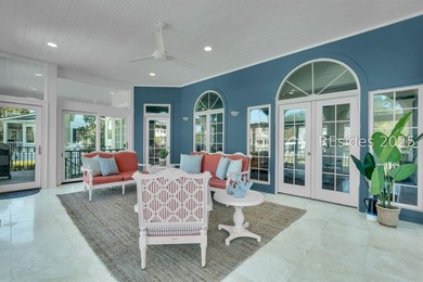 This exceptional Lowcountry home in Windmill Harbour offers an