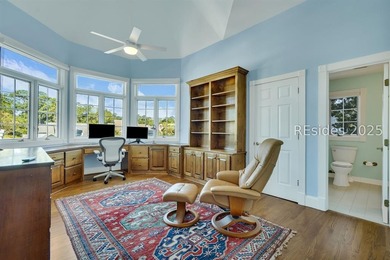 This exceptional Lowcountry home in Windmill Harbour offers an