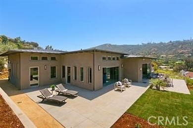 Newly built view home with modern design.  Elevator from garage