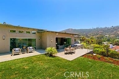Newly built view home with modern design.  Elevator from garage