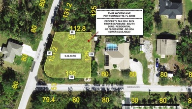 Port Charlotte Waterway Area Lot For Sale in Punta Gorda Florida