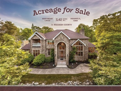 (private lake, pond, creek) Home For Sale in Indianola Iowa