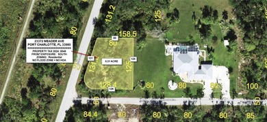 Port Charlotte Waterway Area Lot Sale Pending in Punta Gorda Florida