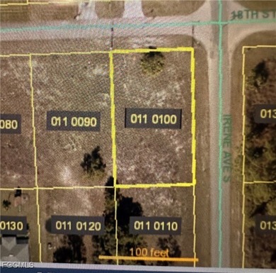 Lehigh Acres Area Lot For Sale in Lehigh Acres Florida
