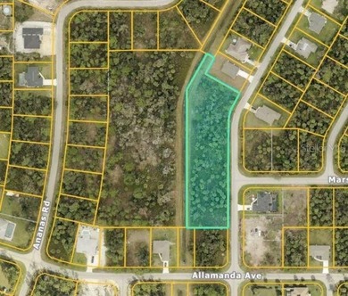 Northport Waterway Lakes and Canals Lot For Sale in North Port Florida