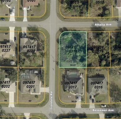 Northport Waterway Lakes and Canals Lot For Sale in North Port Florida