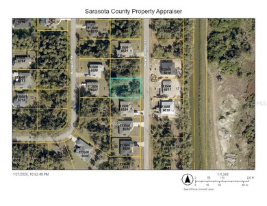 Northport Waterway Lakes and Canals Lot Sale Pending in North Port Florida