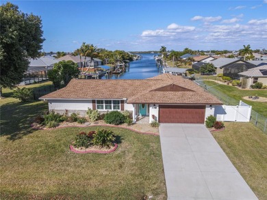 Port Charlotte Waterway Area Home Sale Pending in Port Charlotte Florida
