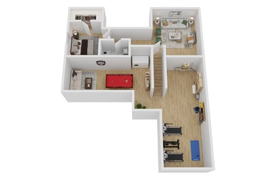 To-be-built 3-bedroom, 2-bath zero-entry home offering 1,455 sq