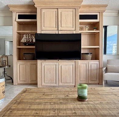 Stunning ocean + Intracoastal view from this exquisite 2BR/2BA