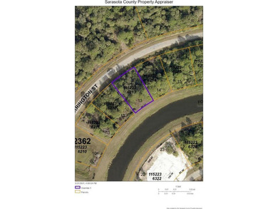 Northport Waterway Lakes and Canals Lot For Sale in North Port Florida