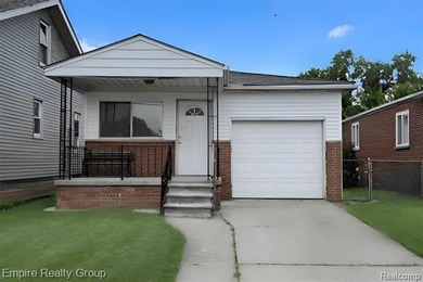 Detroit River Home For Sale in Ecorse Michigan