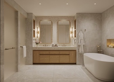 St Regis Grand Penthouse East, perched above the shoreline of - photo 3