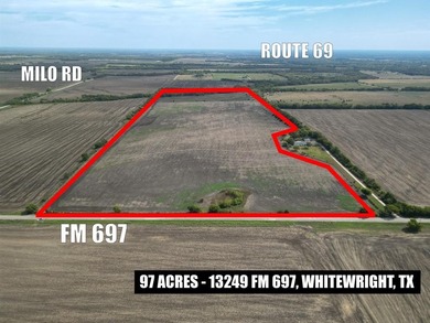 Lake Acreage For Sale in Whitewright, Texas