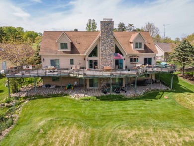 Your Very Own Waterfront Lodge - Lake Home For Sale in La Valle, Wisconsin