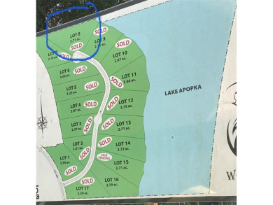 Lake Apopka Acreage Sale Pending in Clermont Florida