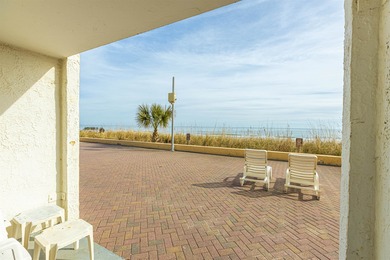 PRICED TO SELL. Rarely do oceanfront ground level condos become