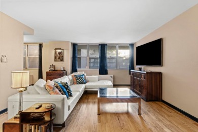 This fully renovated 1,100 sq ft Riviera Towers 1-bedroom