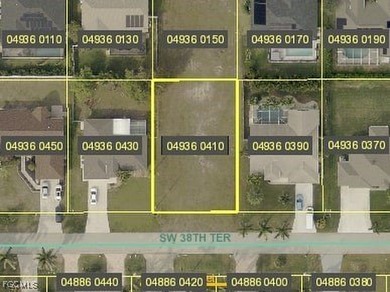 Cape Coral Area Lot For Sale in Cape Coral Florida
