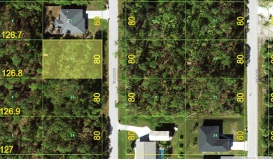 Port Charlotte Waterway Lakes Area Lot For Sale in Port Charlotte Florida