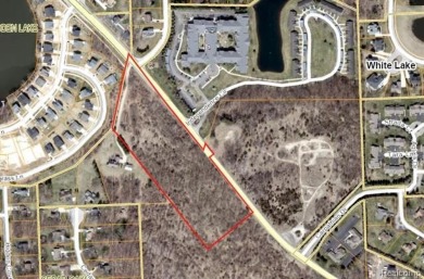Lake Acreage For Sale in White Lake, Michigan