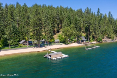 Waterfront Estate - Two homes with 575 frontage - Lake Home For Sale in Coeur d Alene, Idaho