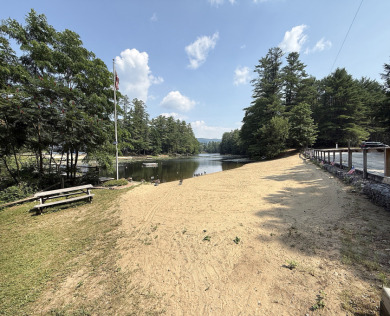 Log Home, picturesque, babbling brook, private community beach - photo 20