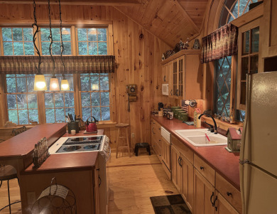 Log Home, picturesque, babbling brook, private community beach - photo 8