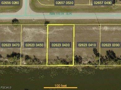 Cape Coral Lakes Area Lot For Sale in Cape Coral Florida
