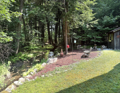 Log Home, picturesque, babbling brook, private community beach - photo 4