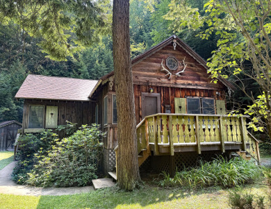 Log Home, picturesque, babbling brook, private community beach - photo 2