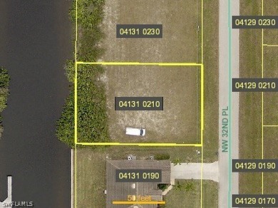 Lake Lot Off Market in Cape Coral, Florida