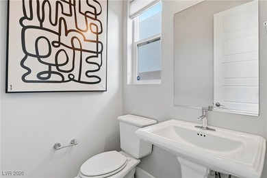 Stunning modern residence set against a mountain backdrop. This