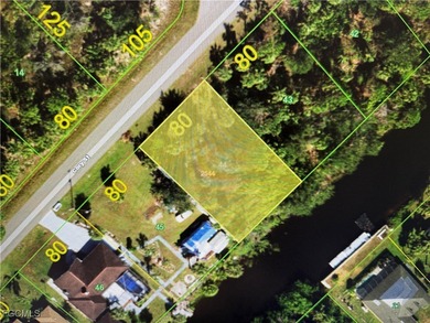Port Charlotte Waterway Lakes Area Lot For Sale in Port Charlotte Florida