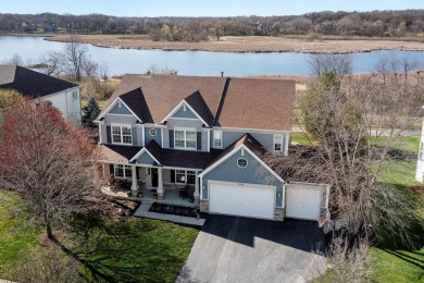 (private lake, pond, creek) Home Sale Pending in Sugar Grove Illinois