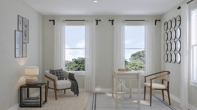 The Addison plan is an interior two-story townhome with the - photo 6