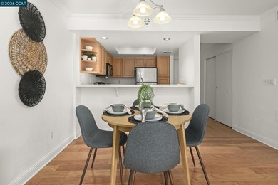 Start your day with a cup of coffee in this light and airy end