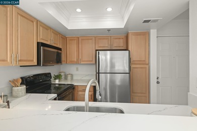 Start your day with a cup of coffee in this light and airy end