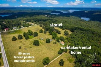 Gentleman's Ranch, 84.38 acres joins corps line of Lake Norfork - Lake Acreage For Sale in Mountain Home, Arkansas
