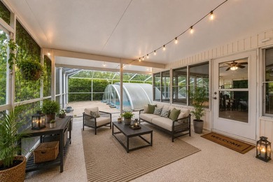 Private Florida resort-style brick home with screened pool - photo 6