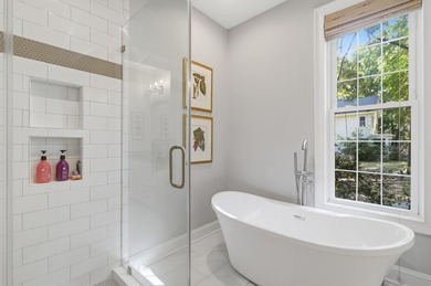 Nestled under mature oak trees and surrounded by gardens, you'll - photo 33